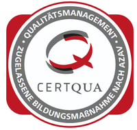 CERTQUA - zugelassene Bildungsmaßnahme nach AZAV - Qualitätsmanagement CERTQUA - zugelassene Bildungsmaßnahme nach AZAV - Qualitätsmanagement…