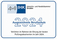 IHK - Ausgezeichnete Berufsschule 2024 IHK - Ausgezeichnete Berufsschule 2024…