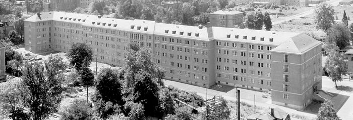 Vorgeschichte BSZET - 1961 Internat Hofseite Vorgeschichte BSZET - 1961 Internat Hofseite